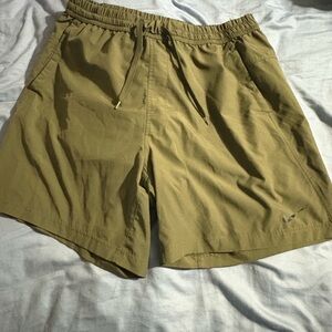 Nike Men's military green Athletic Shorts